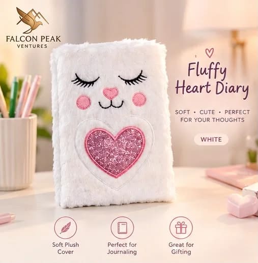 Fluffy Heart Diary